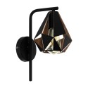 Lámpara Aplique Negro, Color Cobre-Antiguo - Carlton 4